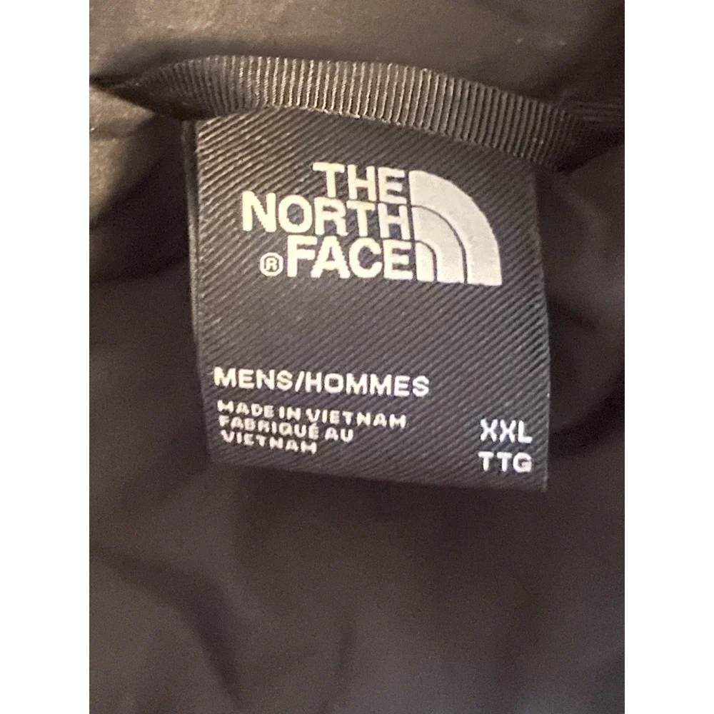 The North Face Men's XXL Full Zip Lightweight Puffer Jacket Black